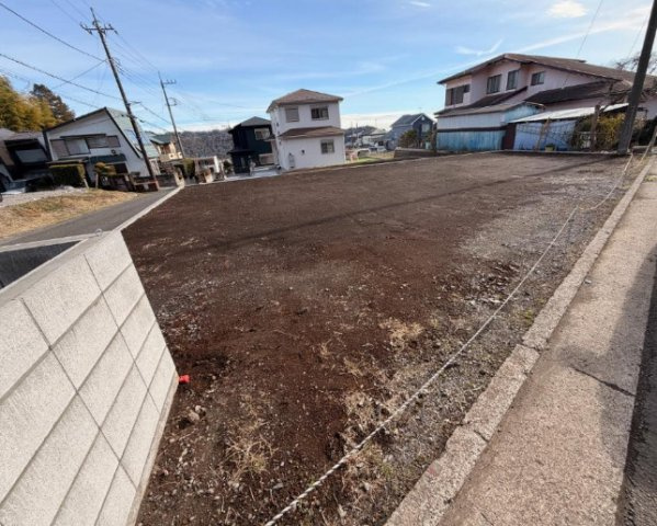 愛川町半原　売地の外観