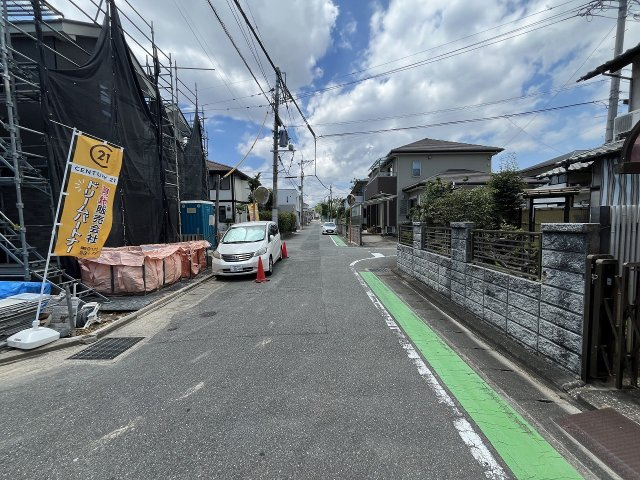 【その他】 | 福岡市博多区麦野2丁目3期　1号棟（全2棟）【仲介手数料無料・0円】 | 現地写真。前面道路です。