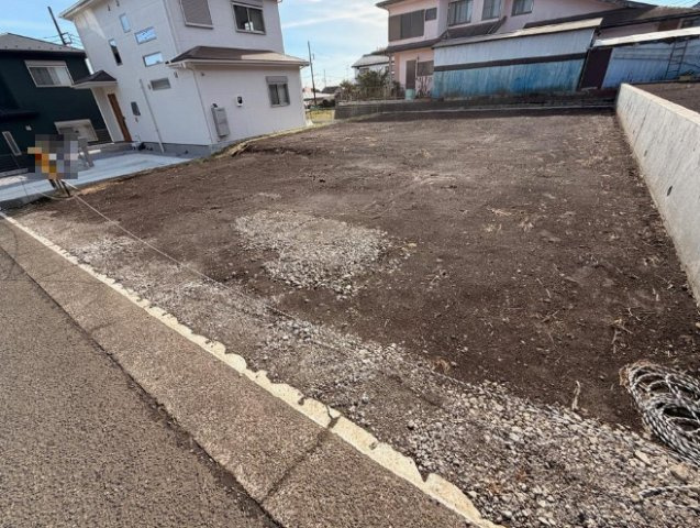 愛川町半原　売地の外観