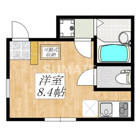 アーバンステージ西巣鴨の間取り|東向きの角部屋です