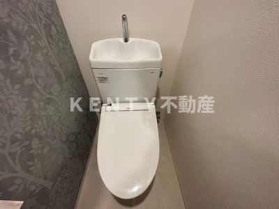 【トイレ】 | ドゥーエ蒲田南 | 落ち着いたトイレです