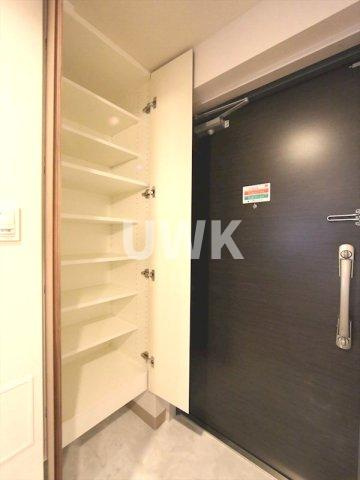 名古屋市中村区亀島１丁目の賃貸マンションの玄関|※反転タイプ