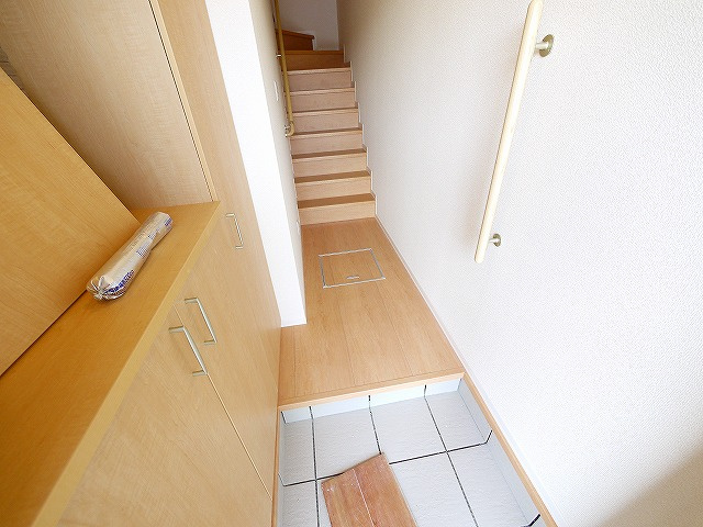 シャーメゾン宮ノ内の玄関|きれいな玄関です