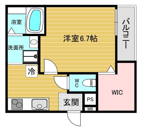 【間取り】 | フジパレス甲東園Ⅱ番館