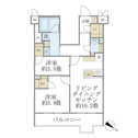 【間取り】 | 51.07㎡／2LDK