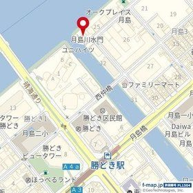 【地図】 | 菱和パレス月島