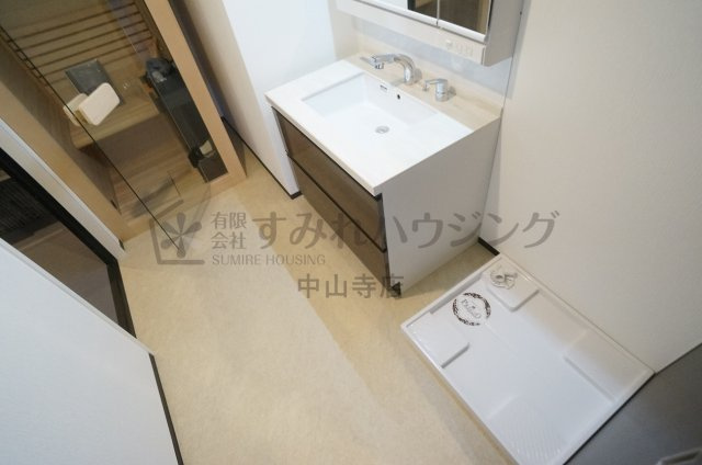 プレジオ宝塚ASIANの洗面所