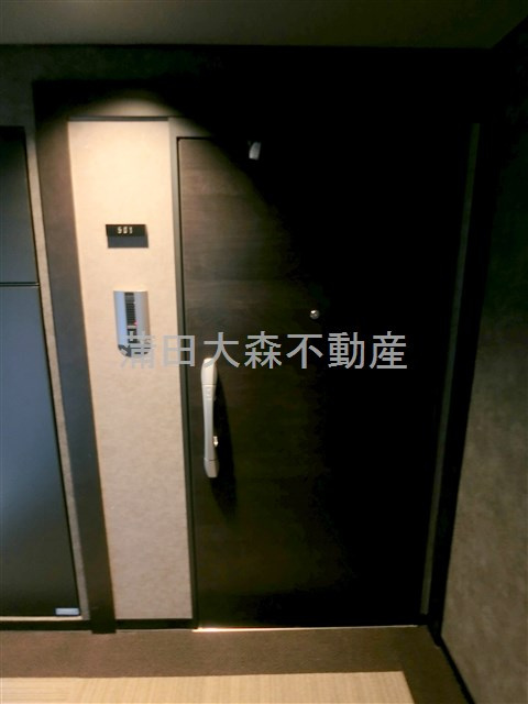 ドゥーエ蒲田南の玄関