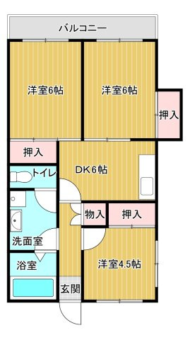 メゾン日宏の間取り