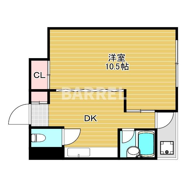 大洋マンションの間取り