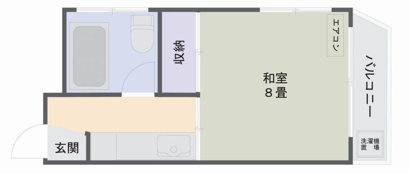 ビレッジ原の間取り