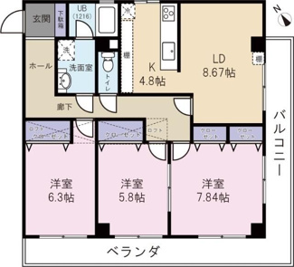 【間取り】 | プリモ・アモーレ | 間取りです。