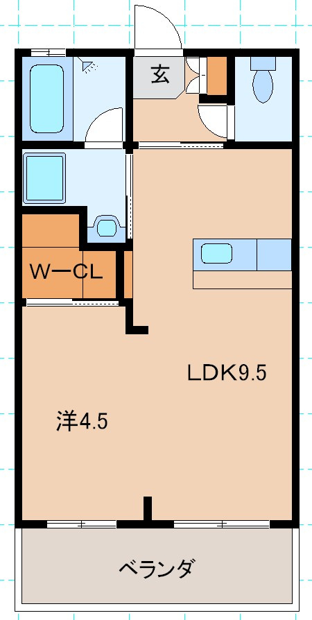 KUINAの間取り