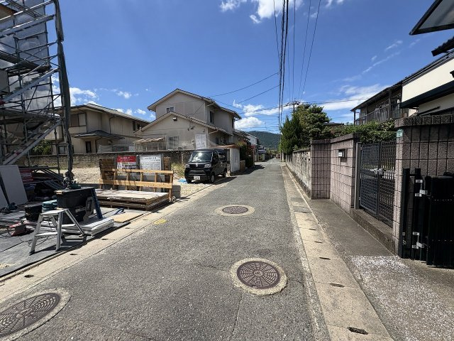 【その他】 | 福岡市南区桧原1丁目2期　1号棟（全1棟）【仲介手数料無料・0円】 | 現地写真。前面道路です。