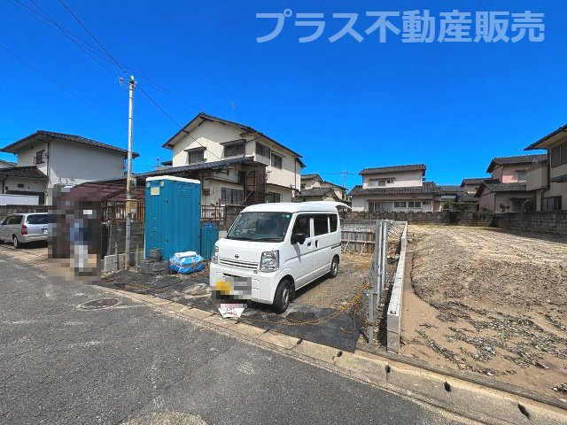 【外観】 | 福岡市南区桧原1丁目2期　1号棟（全1棟）【仲介手数料無料・0円】 | 現地写真。プラス不動産販売なら、現場の全ての棟をまとめてご見学頂けます。