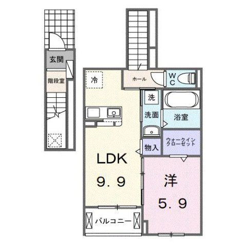 【間取り】 | 仮称　シエル白岡　Ⅱ