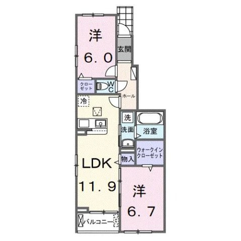 【間取り】 | 仮称　シエル白岡　Ⅰ
