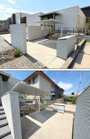 【設備】 | 桑名市新西方２丁目 | 駐輪場・ゴミ保管庫