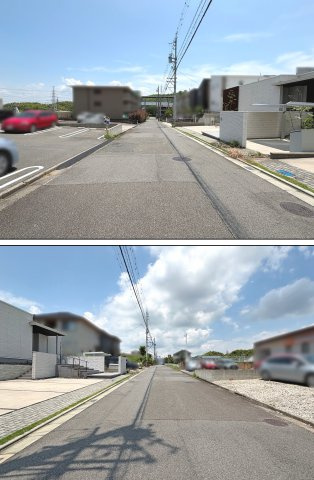 【前面道路含む現地写真】 | 桑名市新西方２丁目 | 前面道路