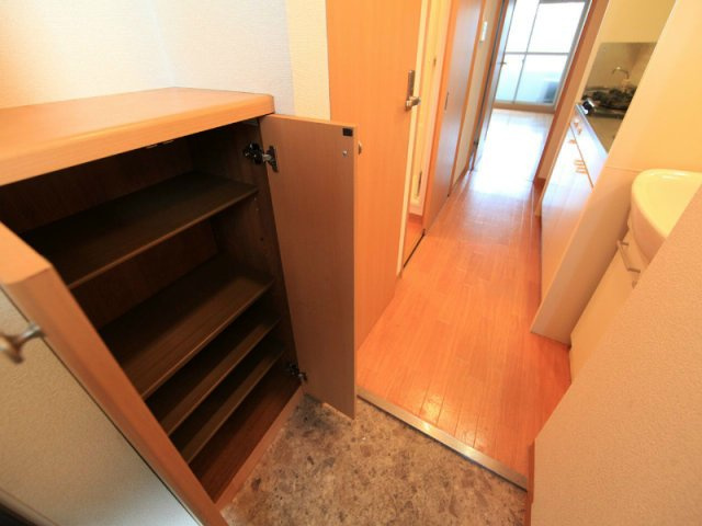 リアライズ沢下町Iの玄関