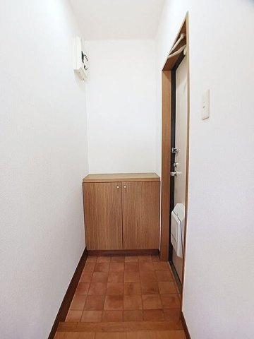 くんぷう赤坂Ｂの玄関|落ち着いた玄関です