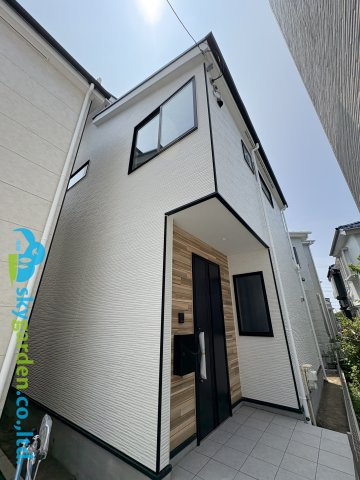 茅ヶ崎市十間坂２期　新築戸建　全３棟3号棟の外観|外観もきれいです