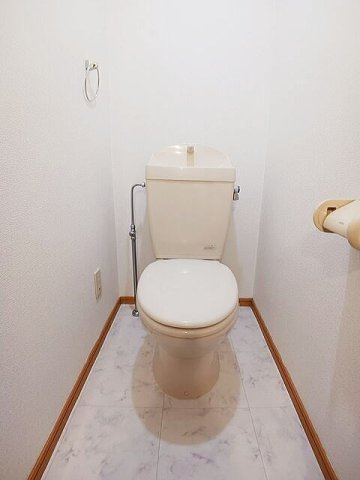 アンソレイエメゾン二号館のトイレ|トイレもきれいです