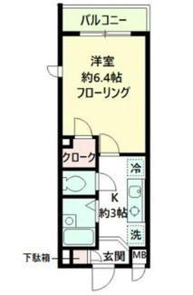 【間取り】 | ファインクレスト戸越 | 間取りです。