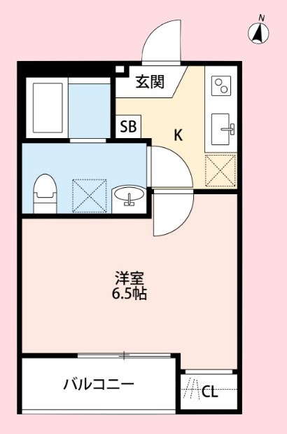 フェリオ与野の間取り
