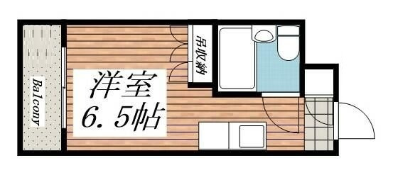 メゾン・ド・エリスの間取り|間取りです。