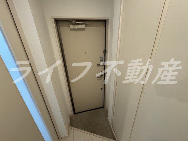 グランコートの玄関|収納もある玄関です