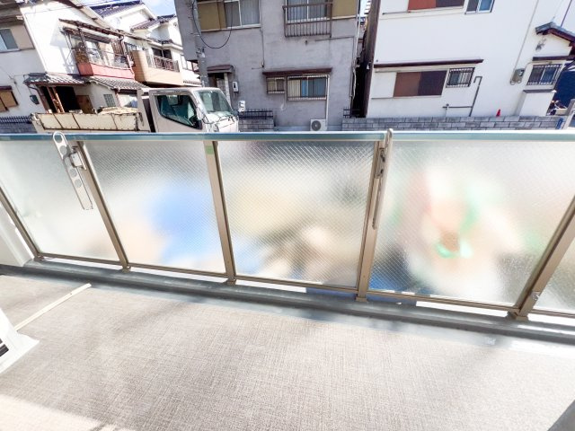 リアライズ長居公園通のバルコニー