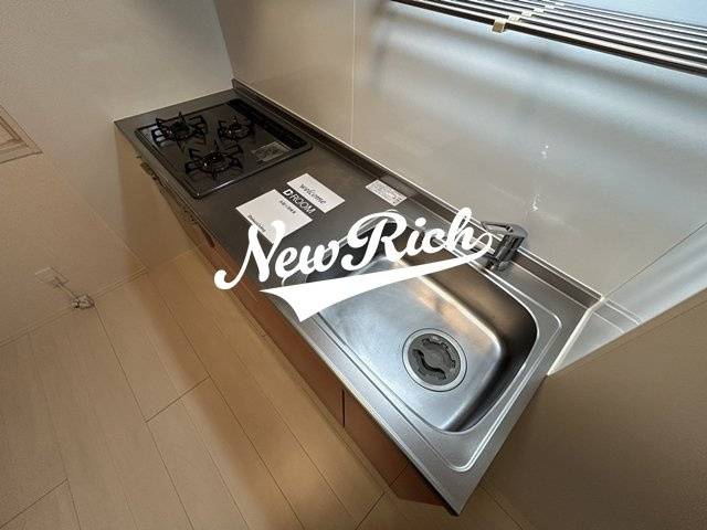 伊勢崎市寿町のアパートのキッチン