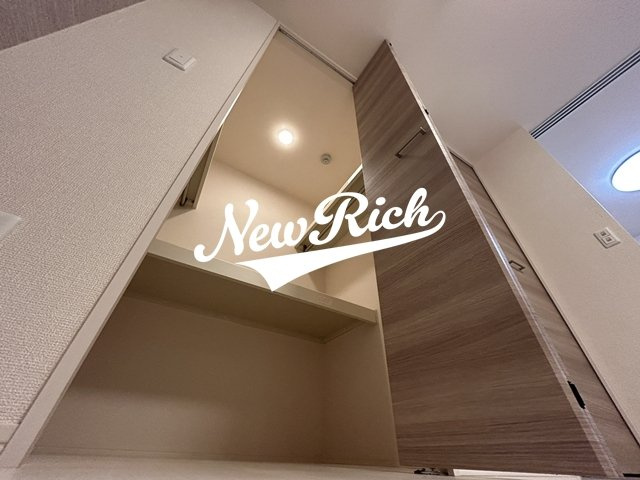 伊勢崎市寿町のアパートの収納