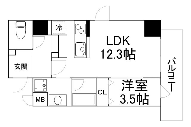 【間取り】 | パンセ新町