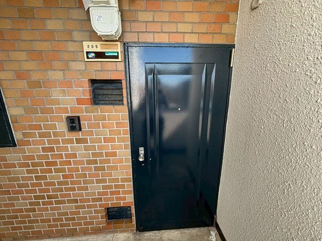 文京ハイムの玄関