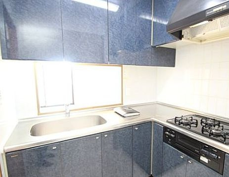 本駒込Kマンションのキッチン|きれいなキッチンです