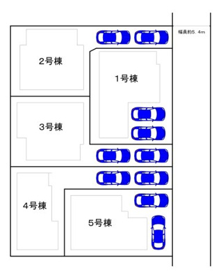 【区画図】 | 浜寺諏訪森町西４丁　新築一戸建 | 【土地約３７．０８坪～約４１．２３坪】ゆとりある敷地でのびのび新生活をここではじめませんか！