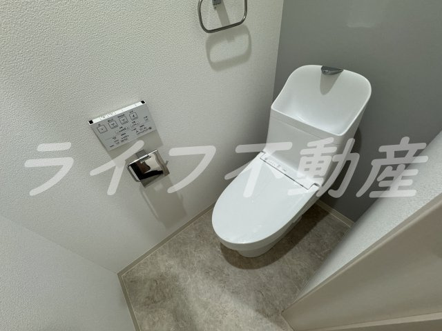 クリエオーレ小若江のトイレ|コンパクトで使いやすいトイレです