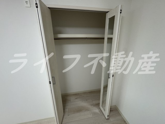 クリエオーレ小若江の収納|こまごまとしたものを収納できそうですね