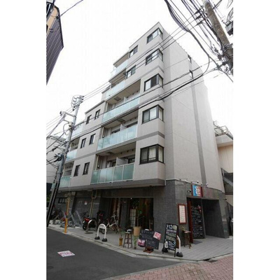 【外観】 | ヴィラージュ高円寺 | 鉄筋コンクリート造のがっちりとした建物。