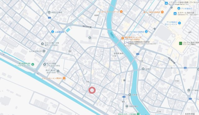 加古川市別府町元町　中古戸建の地図