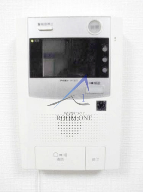 ベルシェ船橋ラマージュのセキュリティ|モニター付きインターホンです。