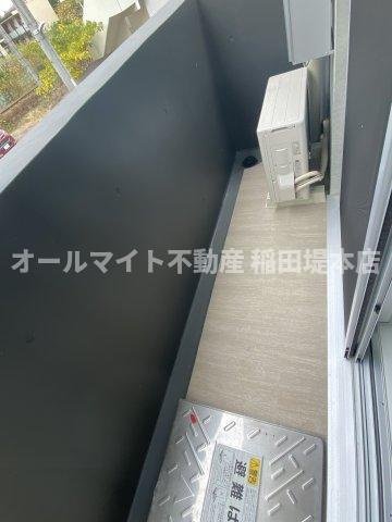 川崎市多摩区宿河原６丁目の賃貸マンションのバルコニー
