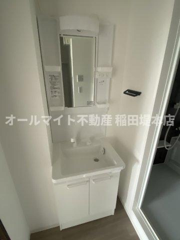 川崎市多摩区宿河原６丁目の賃貸マンションの洗面所