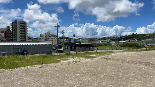 西原翁長売土地の外観