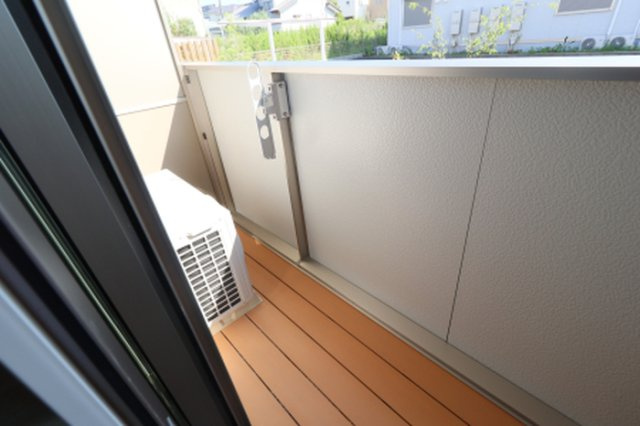 D-Invest田宮のバルコニー