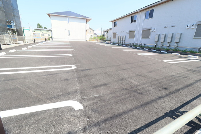 D-Invest田宮の駐車場