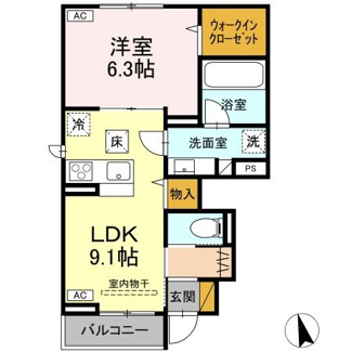 【間取り】 | D-Invest田宮