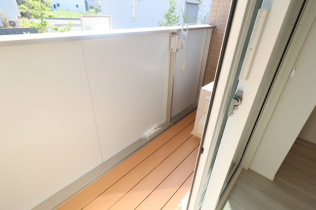 D-Invest田宮のバルコニー